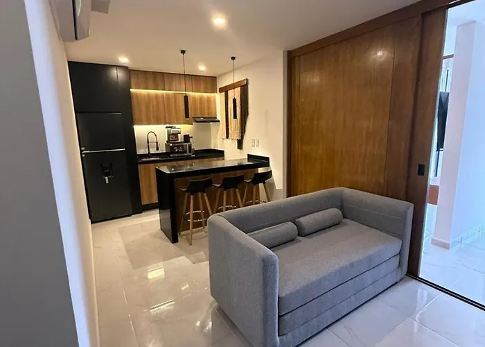 Apartment Akasha Lifestyle - Modern With Rooftop Playa del Carmen